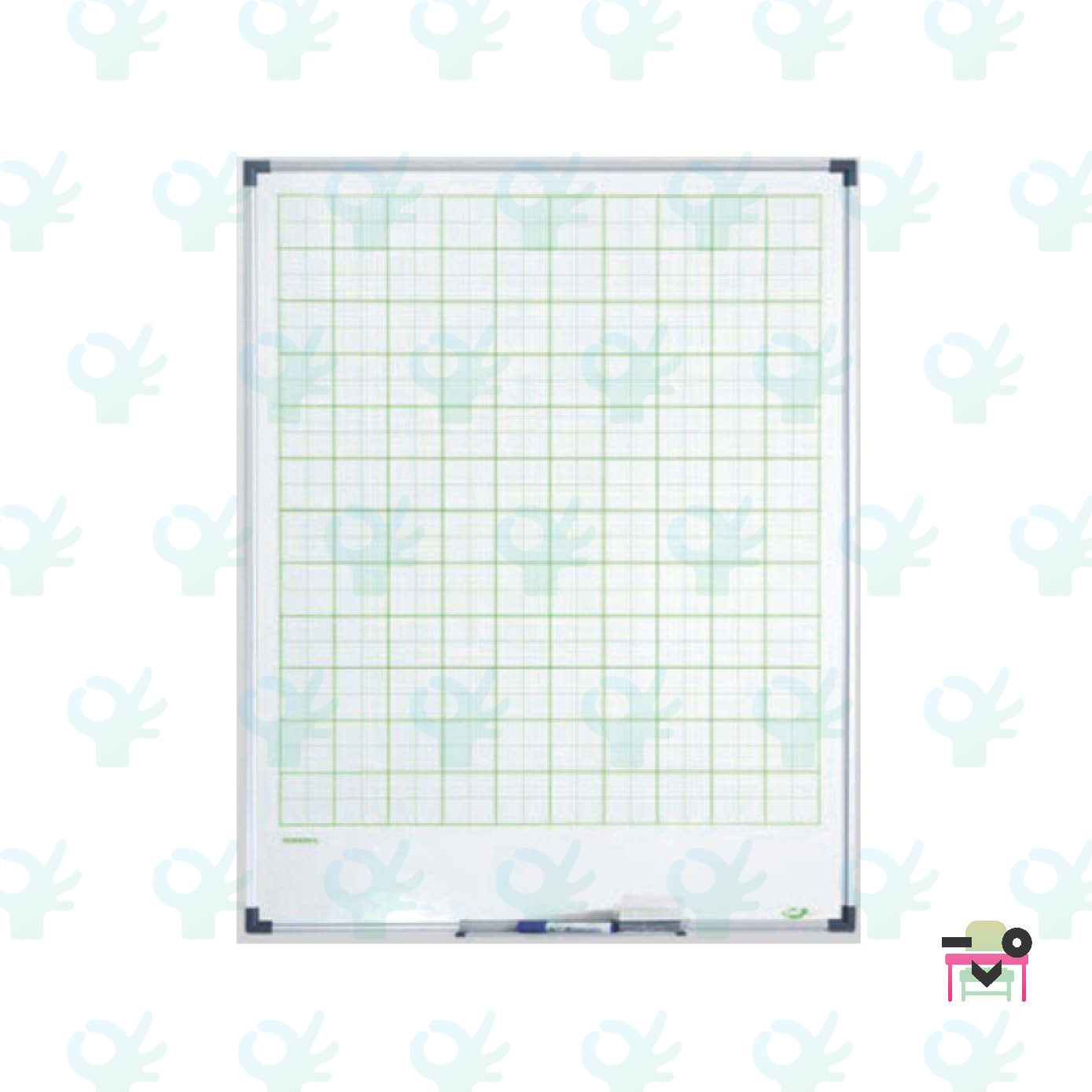 GRAPH BOARD GREED GRID SIZE 4' X 3' GWB34G